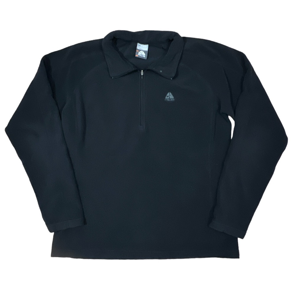 Nike ACG Therma‎ Fit Fleece 1/4 Zip Pullover Thermal Layer Women Large